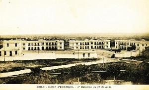 Oran - Camp d'Eckmulh 2e Zouaves